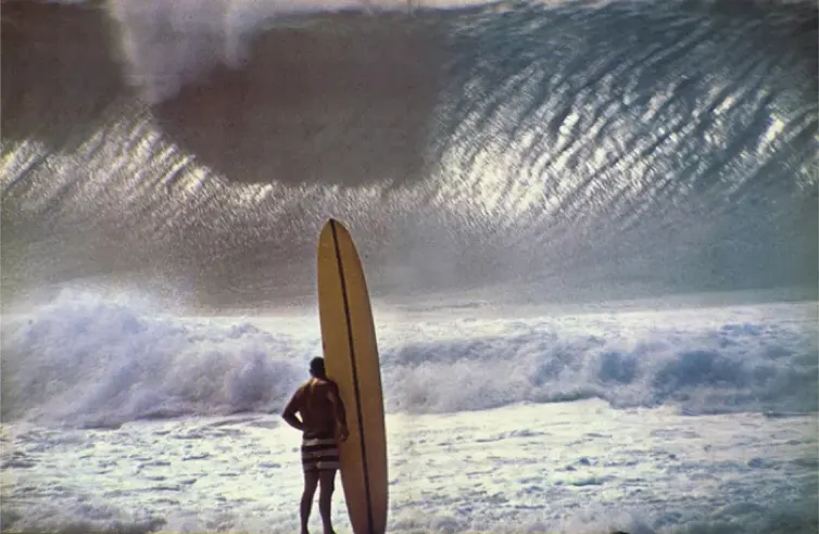 Greg Noll - one of the first surfers at Waimea Bay