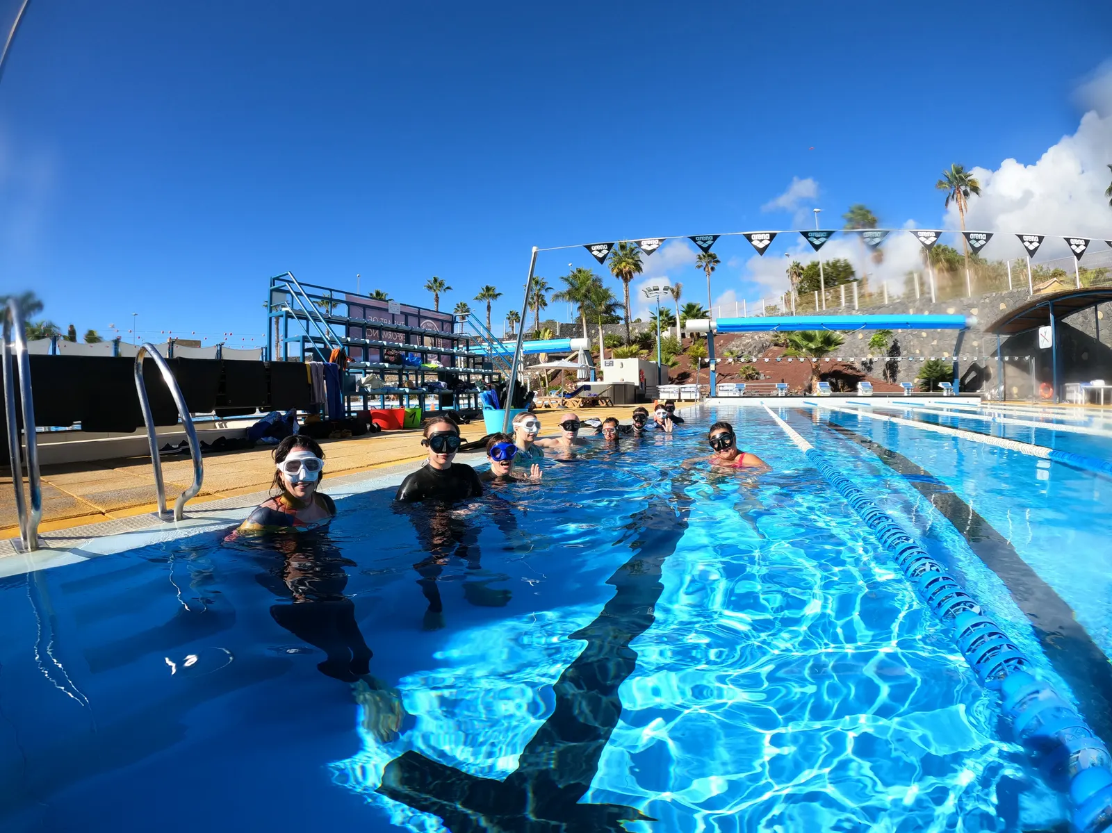 APNEA training to tame fear of the ocean - LASTOUT camp, Tenerife
