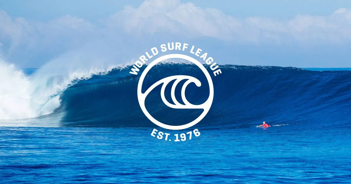 WSL surf competition logo