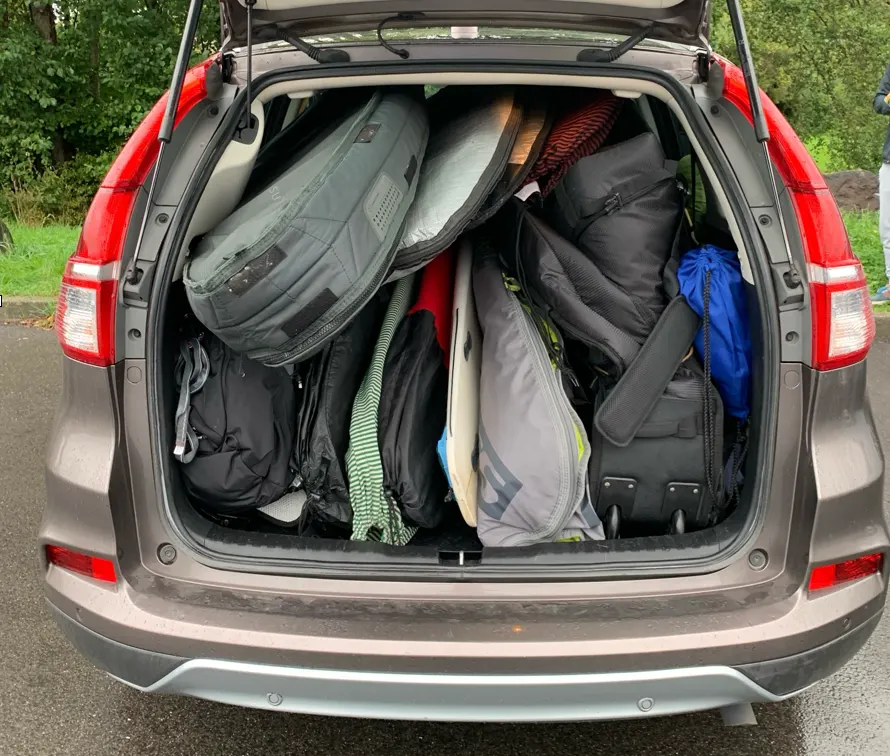 Packing for the move from Tenerife to Portugal